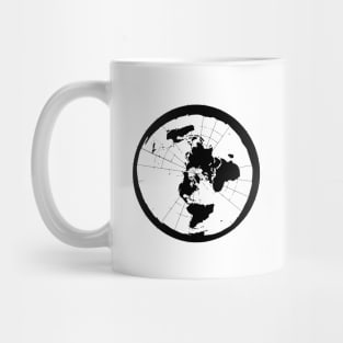 Flat Earth Map, Truth seeker, Printed Truth Gift Idea! Mug